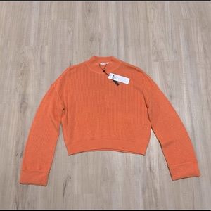 NWT Noisy May Knit Coral Sweater